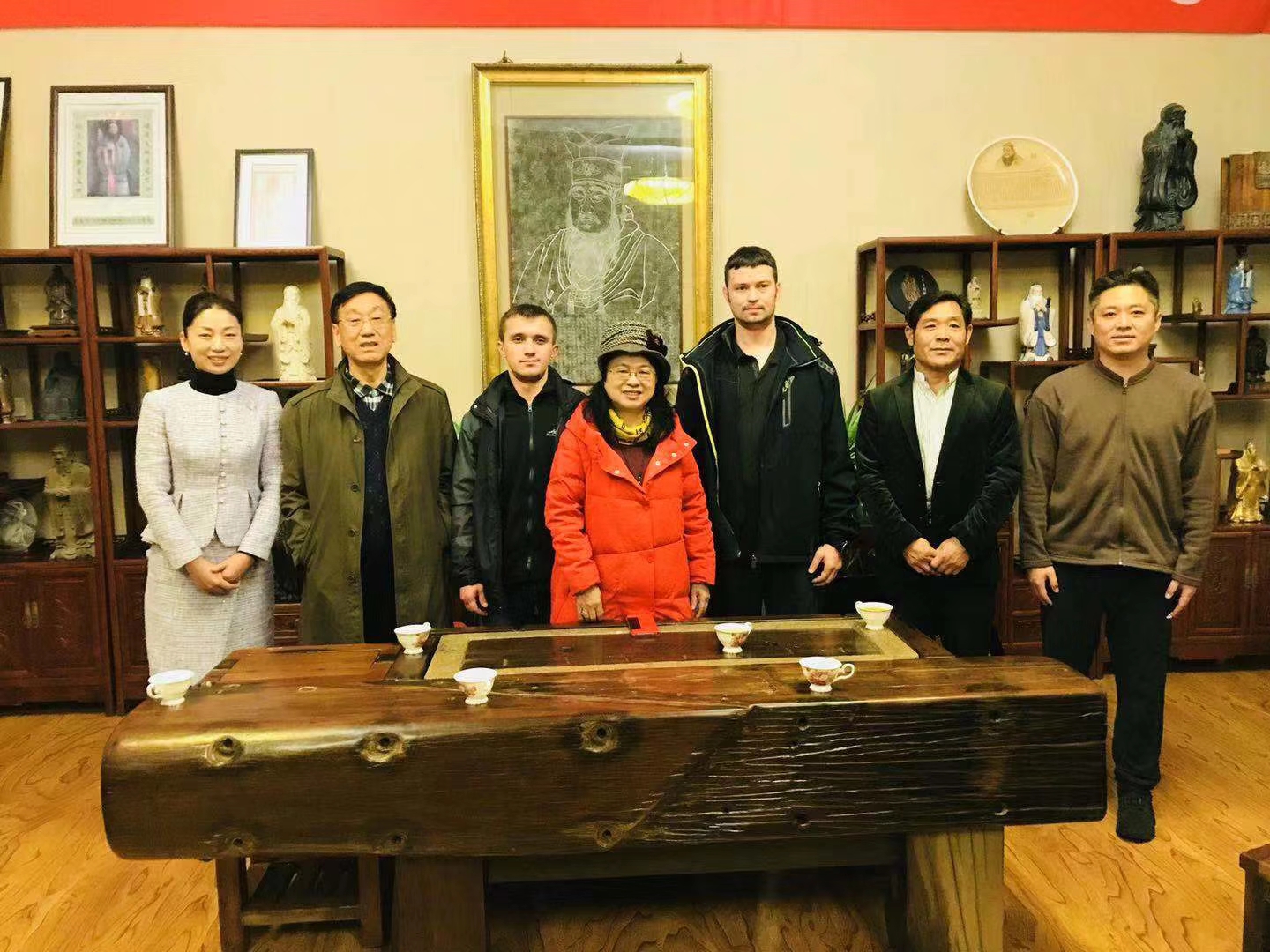 Visiting educational institutions in China