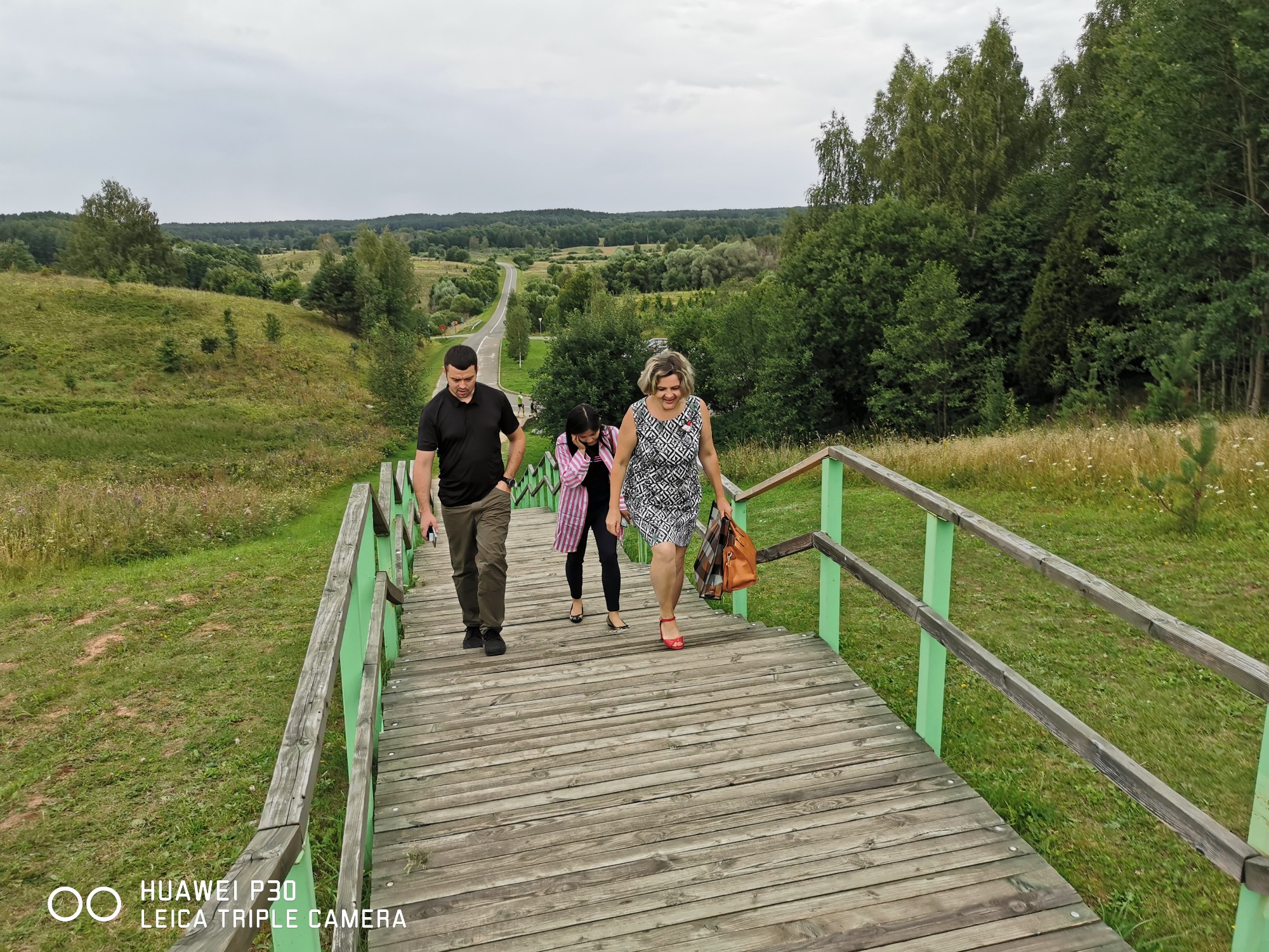 A business trip to the National Nature Reserve in Belarus to analyse the study tour routes