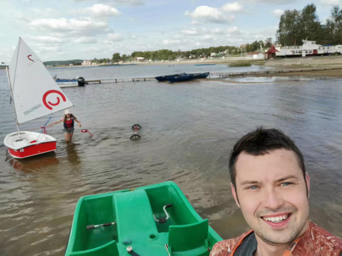 Visiting a Youth Sailing Base in Belarus