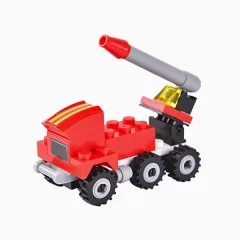 DIY set of building blocks men and girls small particle assembly building block project fire fighting children's early education educational gift toys