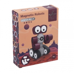 Robot Novel Toys Children's Magnetic Building Blocks Magnetic Robot