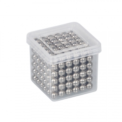 HAOQI In Stock permanent magnetic educational toy magnetic balls 216pcs
