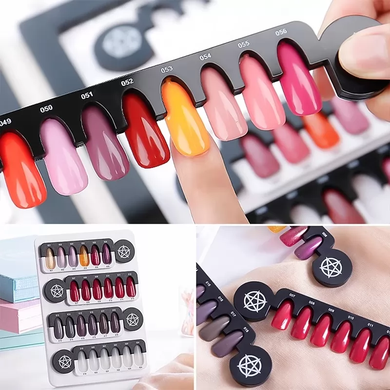 24 Tips Salon Magnetic Nail Color Display