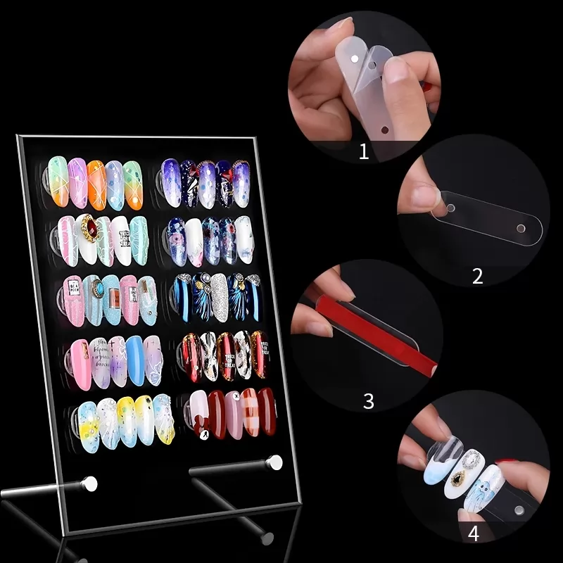 Magnetic Nail Design Display Chart