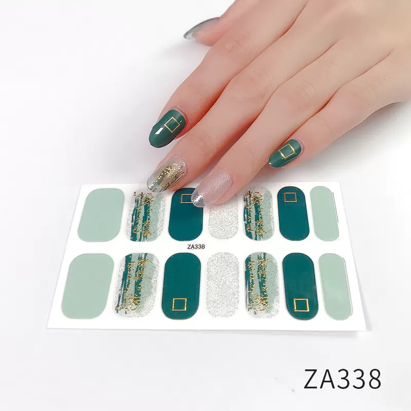 3D Fashion Nail Sticker ZA338-350