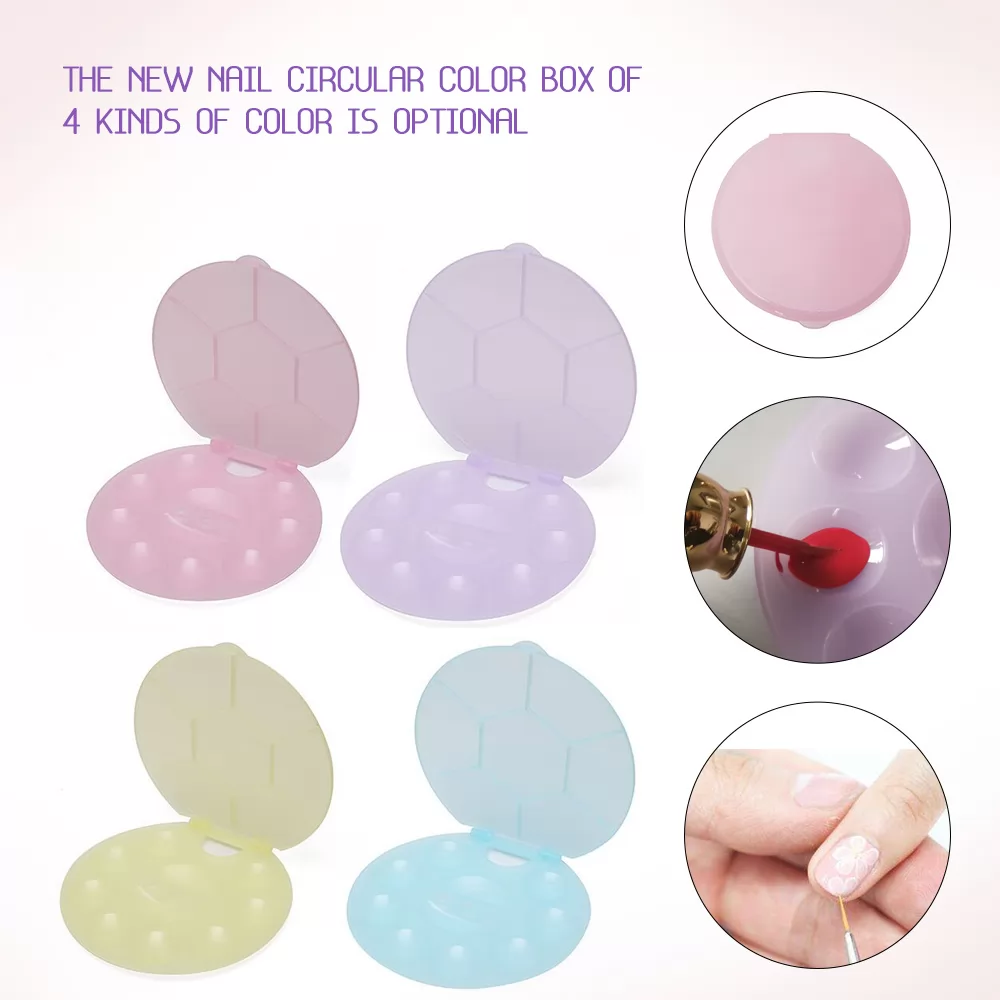Nail Art Color Palette Acrylic UV Gel Polish Holder