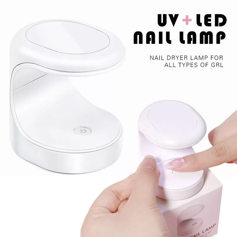 9W UV+LED Mini Nail Lamp