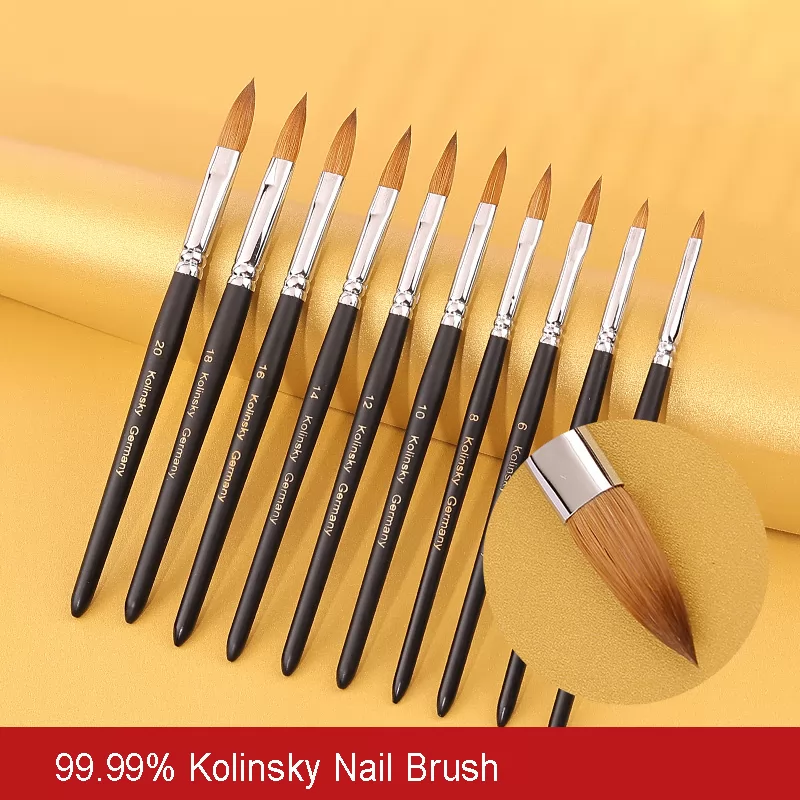 Professional Kolinsky Nail Art Brush Acrylic Nail Brush