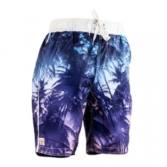 Calção de banho masculino Quick Dry Beach Boardshorts Swimwear Banho De Roupa Esportiva com Forro de Malha