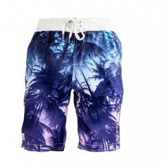 Men's Swim Trunks Quick Dry Beach Boardshorts Swimwear Bathing Suits Sportwear with Mesh Lining