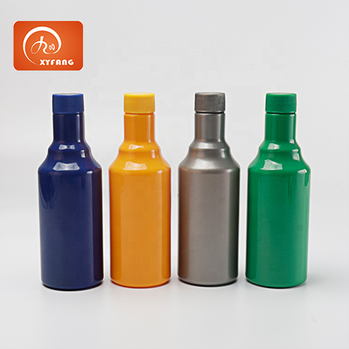 360ml Plastic Oil bottle PET Automotive oil dispenser Oily liquid container Colorful engine oil bottle Screw cap empty bottles Empty bottle for lubricants or oil