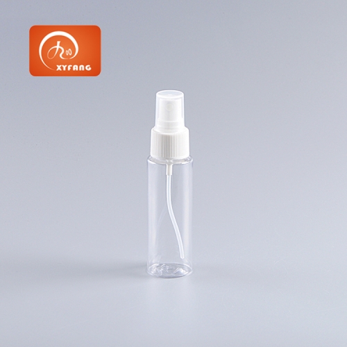 80ml Round Clear Pump sprayer bottle Portable Small Empty Plastic spray bottle Fine mist spray bottle