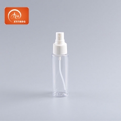 80ml Round Clear Pump sprayer bottle Portable Small Empty Plastic spray bottle Fine mist spray bottle
