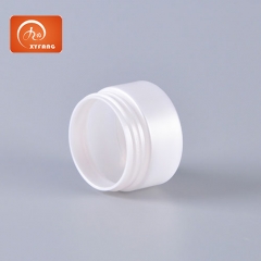 30ml Plastic jars Round White Leak proof Cosmetic container Jars with inner liners and lids for make up storage