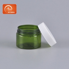 60ml Refillable plastic Jars with screw on lids PET jars Cosmetic container Jars with inner liners and lids for make up storage