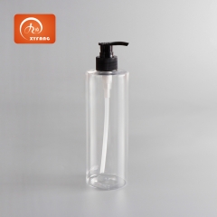Best Selling 500ml Hotel shampoo bottle Transparant plastic bottle with pump