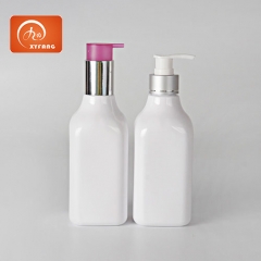 New Design 400ml pump bottle Refillable Plastic Empty Lotion Soap Dispenser Liquid Container for Shampoo or Body Wash
