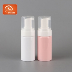 120ml foam bottle Good quality Factory directly SALE Squeeze bottle foam bubble Foam bottle with silicone face brush