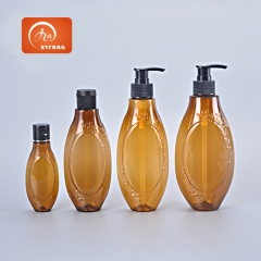 60ml 200ml 280ml 400ml Bottles for shampoo PET Liquid soap container Pressing emulsion filling bottle Refill lotion pump bottle