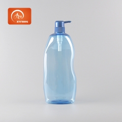 New Design 1200ml plastic bottles Shampoo dispenser Kids shower gel Wash gel Lotion