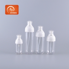 50ml 120ml 150ml 200ml spray bottle set Wholesale custom plastic packaging Cosmetic liquid containers Toner dispener