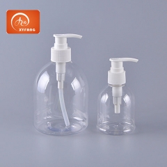 160ml Round clear foam bottle Foam pump Small capacity for Hand sanitizer gel Body wash Hand wash Dish wash Creams Soap