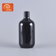 500ml Plastic Pump Lotion Bottles UV protection Amber bottle with Locking Lotion Pump For Body Wash Shampoo Massage Oil