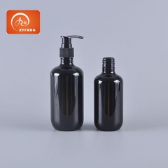 500ml Plastic Pump Lotion Bottles UV protection Amber bottle with Locking Lotion Pump For Body Wash Shampoo Massage Oil