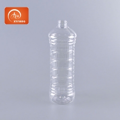 800ml Screw cap plastic bottle Round clear threaded PET bottle Squeeze bottle for Personal care household cleaning products