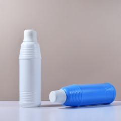 800ml洗涤剂塑料瓶hdpe家用消毒液瓶白色pp盖乳化液瓶