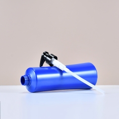 1000ml大容量斜肩沐浴露瓶洗发水瓶