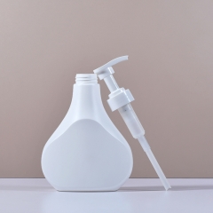 250ml500ml压瓶儿童沐浴露洗发液瓶白色洗发液塑料瓶