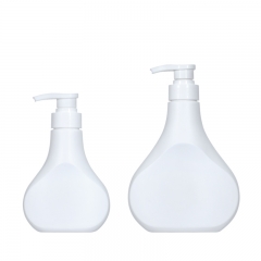 250ml500ml压瓶儿童沐浴露洗发液瓶白色洗发液塑料瓶