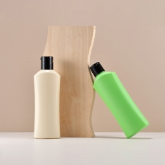 230ml翻盖乳液瓶男士洗发水瓶子洗护包材hdpe塑料按压瓶