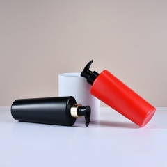 500ml高档酒店洗液瓶电镀泵头压洗发瓶