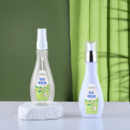 100ml透明乳液瓶宠物化妆品乳液分配器瓶驱蚊喷雾瓶
