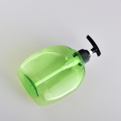Good quality factory directly sale 16oz/300/500ml l Transparent hand wash bottle Empty Plastic Pump Bottles Dispenser