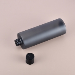 500ml shower Gel bottle High-end men's Scrub Lotion dispenser Stylish Flat Shoulder shampoo bottle