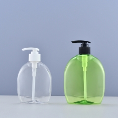 优质厂家直销16oz/300/500ml l透明洗手瓶空塑料泵瓶分配器
