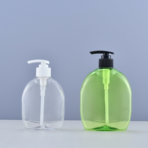 Good quality factory directly sale 16oz/300/500ml l Transparent hand wash bottle Empty Plastic Pump Bottles Dispenser