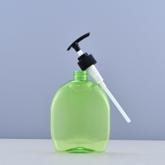 Good quality factory directly sale 16oz/300/500ml l Transparent hand wash bottle Empty Plastic Pump Bottles Dispenser