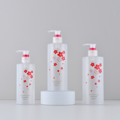 300/430/480ml Shampoo bottle Plastic shampoo bath lotion bottle Press hand sanitizer bottle