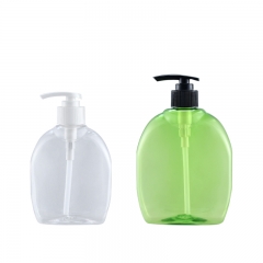 Good quality factory directly sale 16oz/300/500ml l Transparent hand wash bottle Empty Plastic Pump Bottles Dispenser