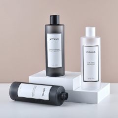 500ml shower Gel bottle High-end men's Scrub Lotion dispenser Stylish Flat Shoulder shampoo bottle