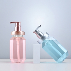 440ml shampoo bottle High-end body lotion bottle pet body wash lotion bottle