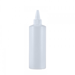 400ml clear nail polish glue press bottle Nozzle bottle Cleaner Plastic bottle Squeeze bottle