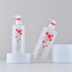 300/430/480ml Shampoo bottle Plastic shampoo bath lotion bottle Press hand sanitizer bottle