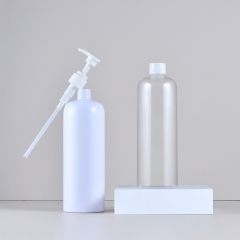 500ml Lotion Bottle Cosmetics bottle Body Lotion Bottle pet Round Shoulder shower gel Shampoo bottle