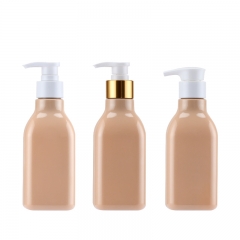 300ML shampoo bottle PET plastic bottle Shampoo and body wash bottle