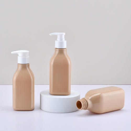 300ML shampoo bottle PET plastic bottle Shampoo and body wash bottle